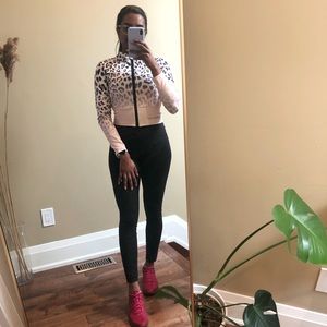 LEOPARD GRADIENT JACKET